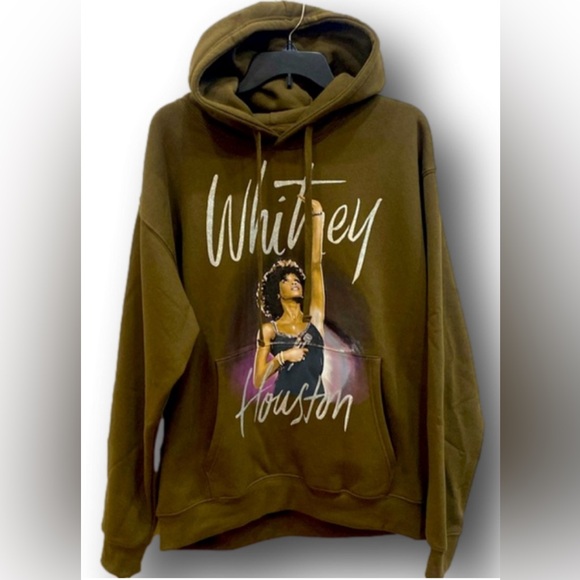 HP🎊🎉NWT Graphic Hoodie Whitney Houston - Picture 2 of 4